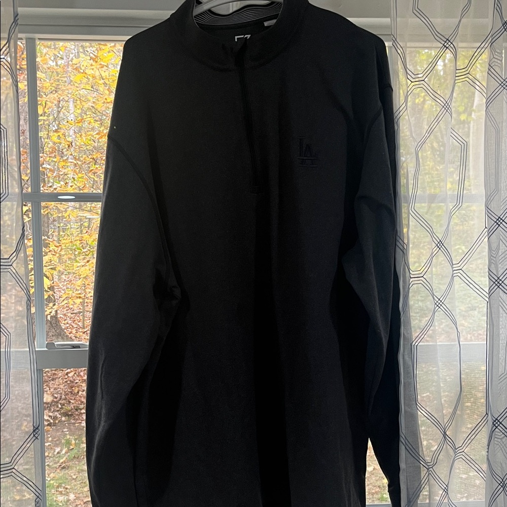 Cutter & Buck Men's Black Quarter-Zip Sweatshirt